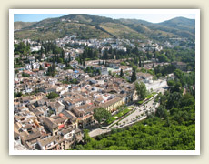 Arabská čtvrť Albaicín