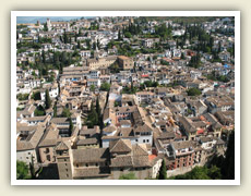 Arabská čtvrť Albaicín