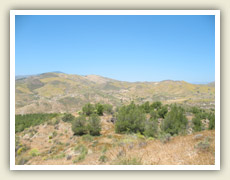 Nádherná příroda v předhůří Sierry Nevady