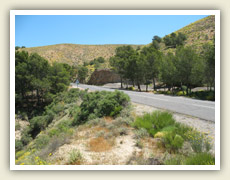 Nádherná příroda v předhůří Sierry Nevady