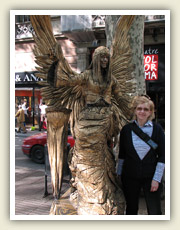 Nejlepší živá socha, jakou jsem kdy viděl