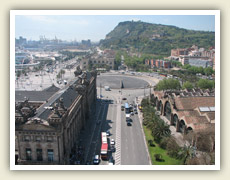 Výhled z Monument a Colon