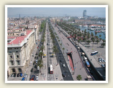 Výhled z Monument a Colon