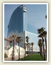 Zbrusu nový hotel ve čtvrti Barceloneta