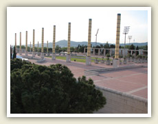 Prostranství před olympijským stadionem
