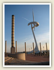 Prostranství před olympijským stadionem