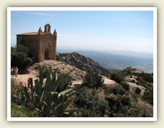 Příroda v okolí kláštera Montserrat