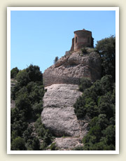 Příroda v okolí kláštera Montserrat