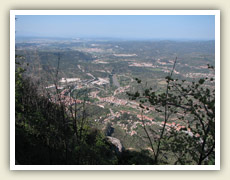 Příroda v okolí kláštera Montserrat