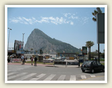 Těsně před hraničním přechodem