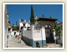 Arabská čtvrť Albaycín