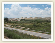 Vyschlá krajina provincie Murcia