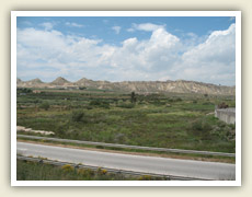 Vyschlá krajina provincie Murcia