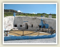 Cuevas, neboli jeskynní příbytky nedaleko Guadixu