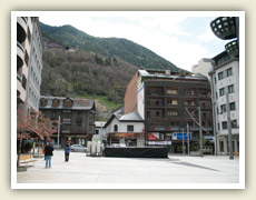 Hlavní město Andora la Vella