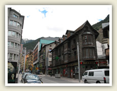 Hlavní město Andora la Vella