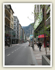 Hlavní město Andora la Vella