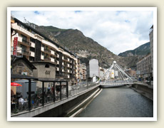 Hlavní město Andora la Vella