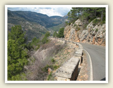 Nádherná krajina v předhůří Pyrenejí