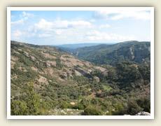 Nádherná krajina v předhůří Pyrenejí