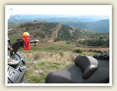 Nádherná krajina v předhůří Pyrenejí