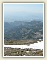 Výhled směrem ke Granadě